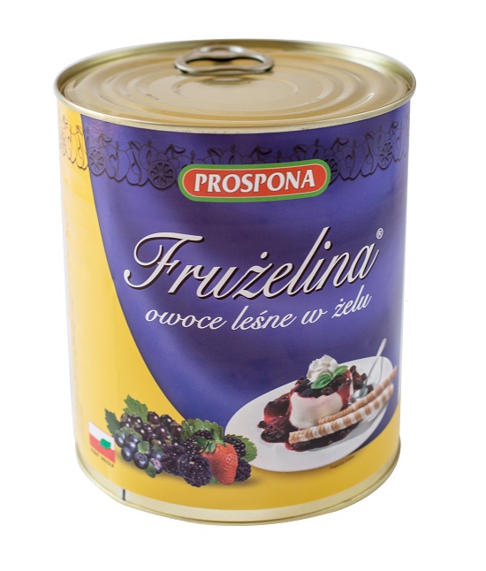Prospona Frużelina® Owoce leśne w żelu całe owoce 380 g