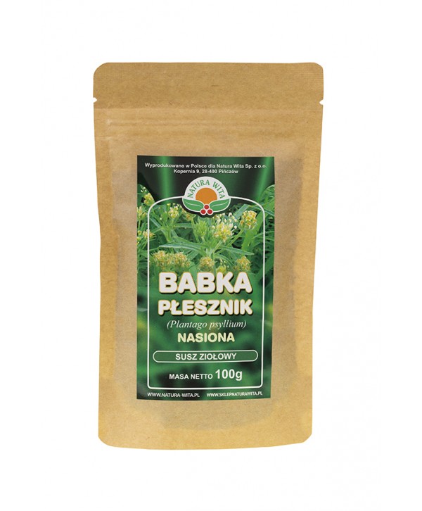 Natura Wita Babka płesznik nasiona 100 g