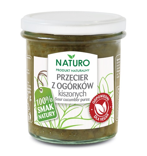 Natura Przecier z ogórków kwaszonych 320 g