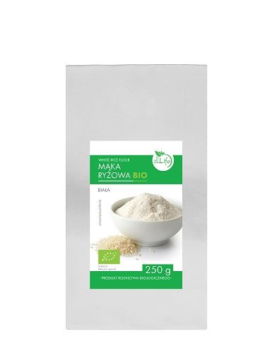 BioLife Mąka ryżowa pełnoziarnista eko 250 g