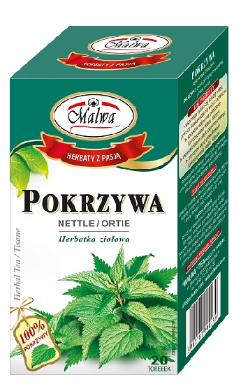Malwa Herbatka ziołowa Pokrzywa 20 x 1,5 g