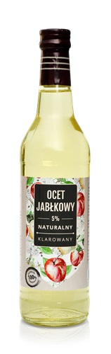 Bionaturo Ocet jabłkowy 5% klarowany 500ml