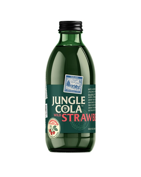 Jungle Cola Poziomka napój 330ml