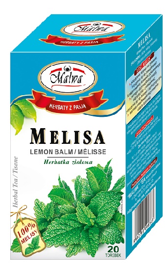 Malwa Herbatka ziołowa Melisa 20 x 2 g