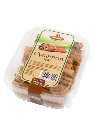 Orzeszek Cynamon laski 125g