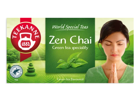 Teekanne World Special Teas Zen Chaí Herbata zielona o smaku cytryny i mango 20 x 1,75 g