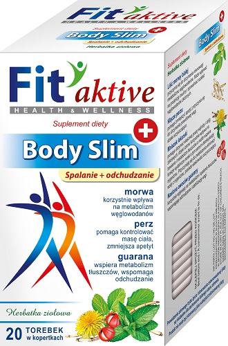 Malwa Herbata Fit Aktive Body Slim Spalanie+Odchudzanie 20x2g