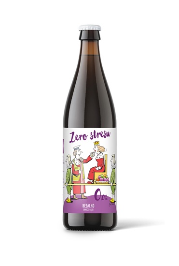 Bjorn ZERO STRESU Bezalkoholowy napój piwny o smaku owoców leśnych 500ml