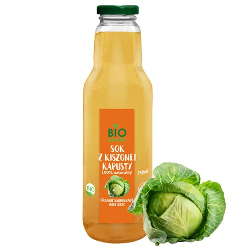 Bionaturo Sok z kiszonej kapusty 100% 750ml