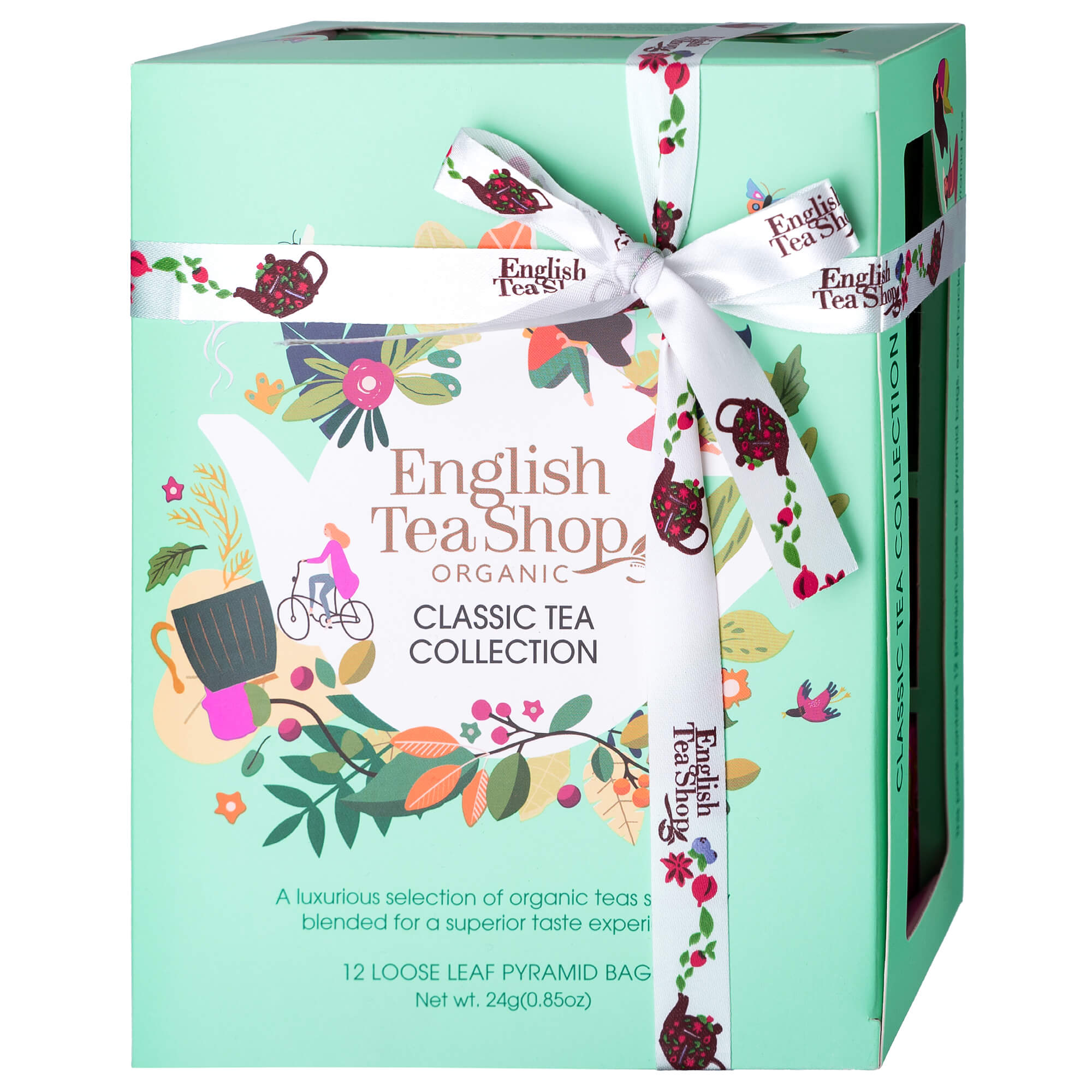 English Tea Shop Herbata Piramidki zestaw MINT 24g (12pir) bio