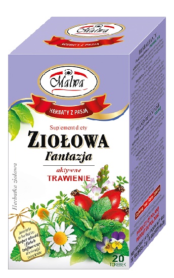 Malwa Herbatka ziołowa Ziołowa Fantazja 20 x 2 g