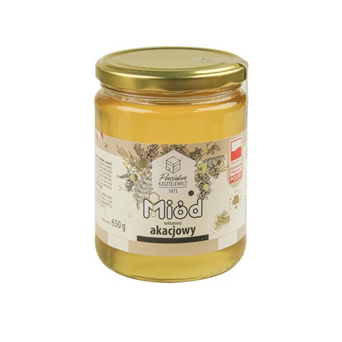 Bartnik Pasieka Kasztelewicz Miód akacjowy 650g