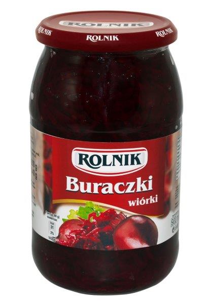 Rolnik Buraki konserwowe wiórki 900 ml