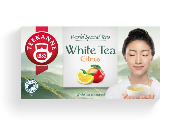 Teekanne World Special Teas Citrus Herbata biała o smaku cytryny i mango 20 x 1,25 g