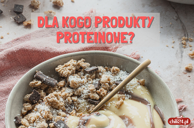 Dla kogo produkty proteinowe?