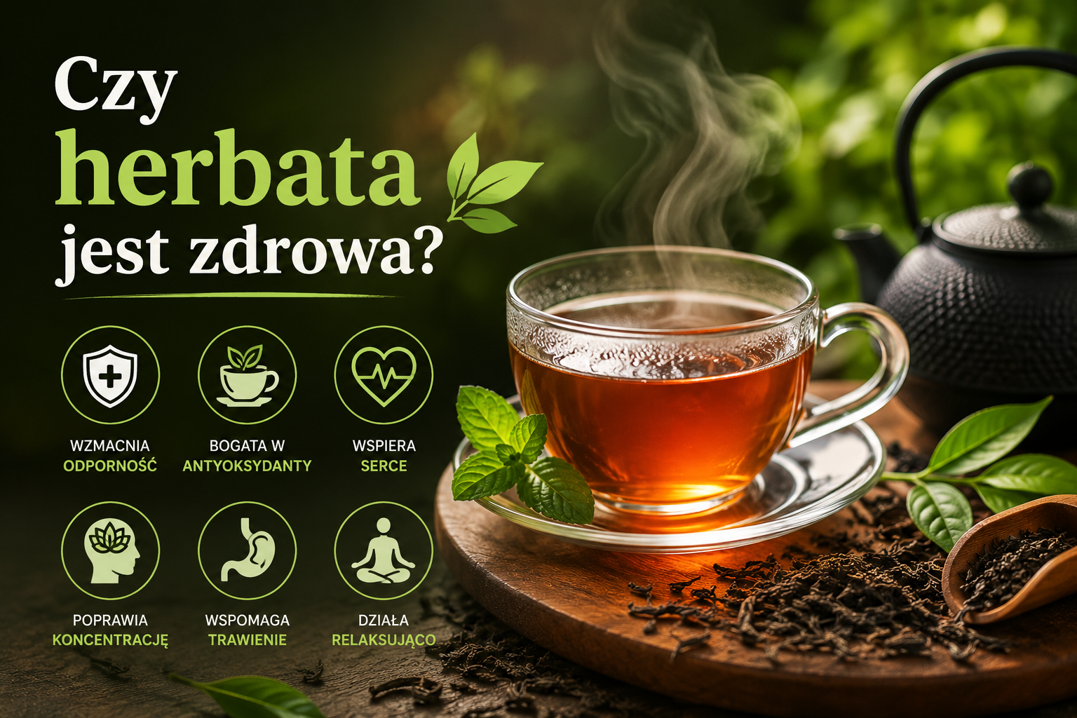 Czy herbata jest zdrowa?