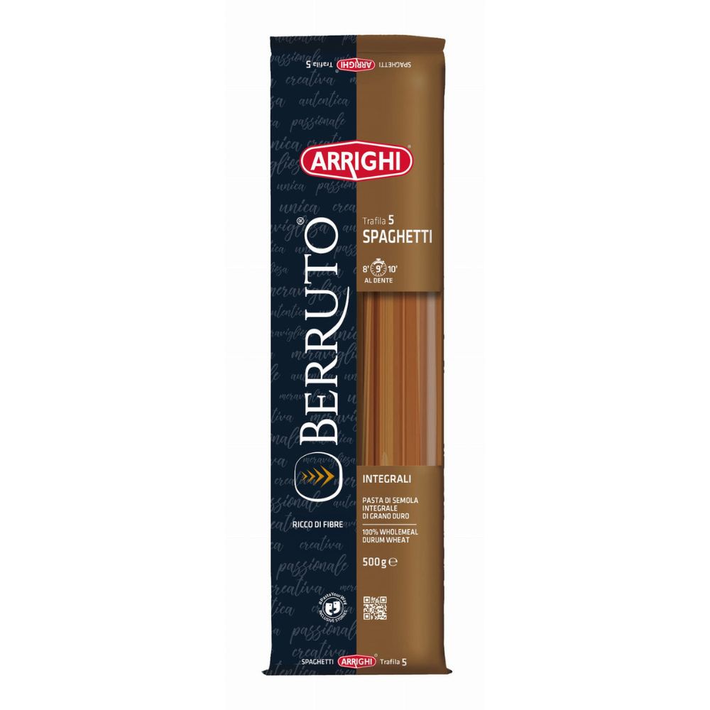 Arrighi Makaron pełnoziarnisty Spaghetti 500 g
