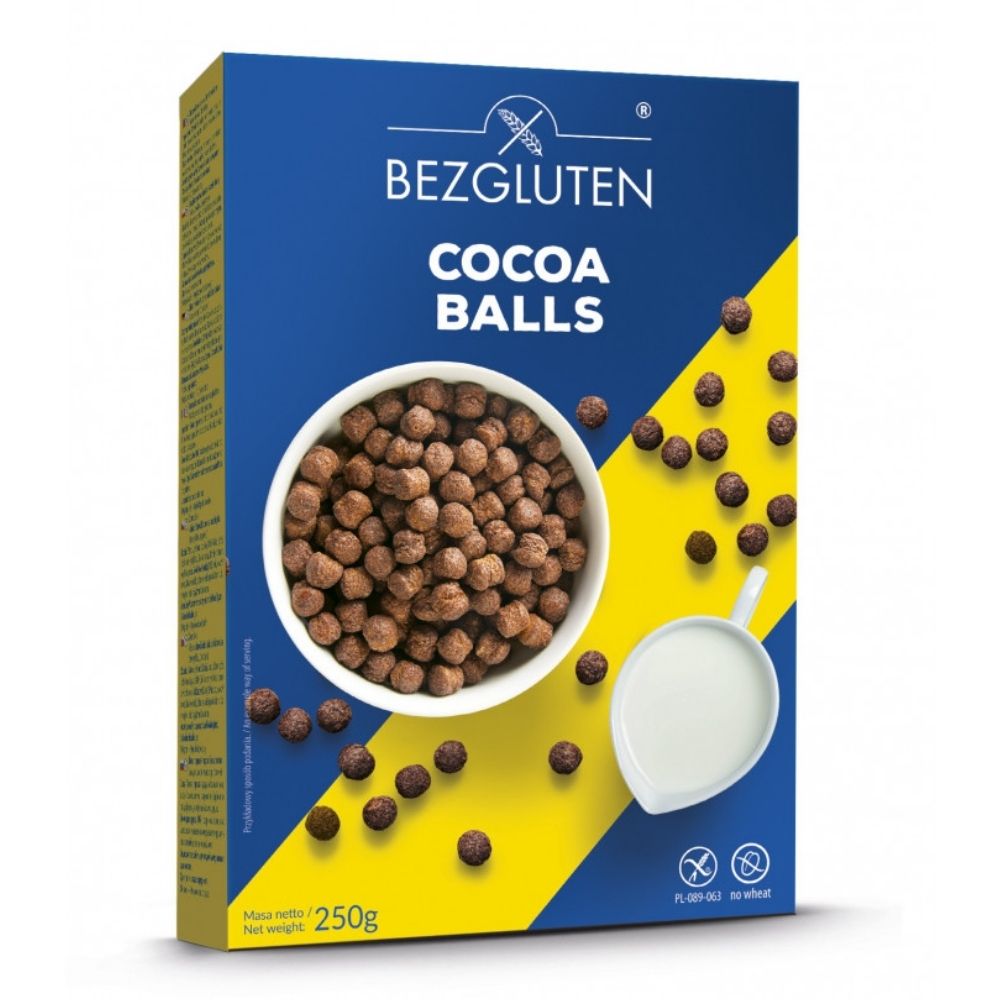 Bezgluten Cocoa Balls kulki kakaowe bezglutenowe 250 g
