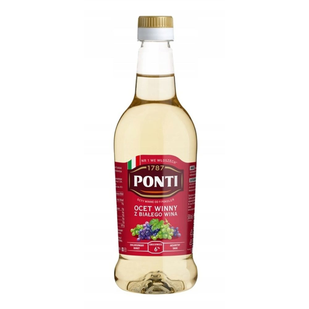 Ponti Ocet winny biały 500 ml