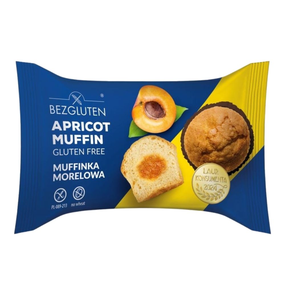 Bezgluten Muffinka morelowa 60g