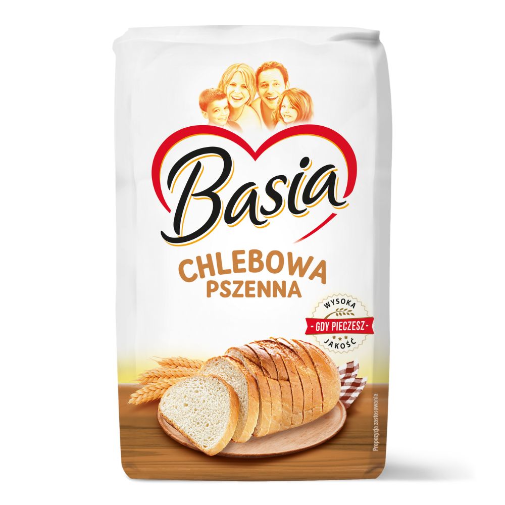 Basia Mąka pszenna typ 680 chlebowa 1kg