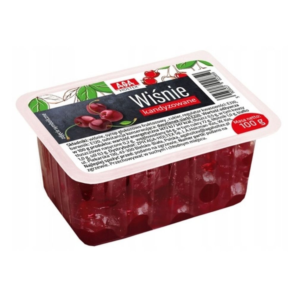 Aga Holtex Wiśnie kandyzowane 100g
