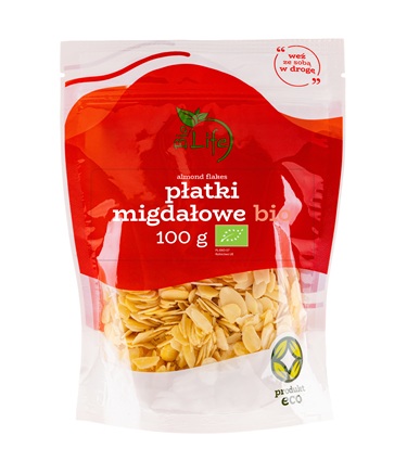 BIOLIFE X Płatki migdałowe 100g bio