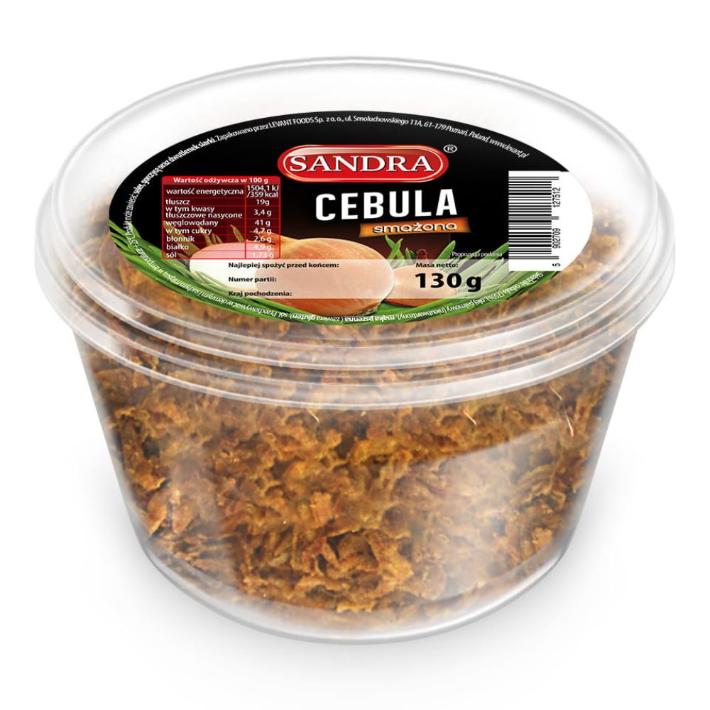 Sandra Cebula smażona 130g