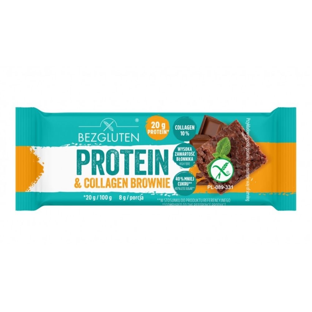 BEZG Brownie Protein&Collagen 40g b/g