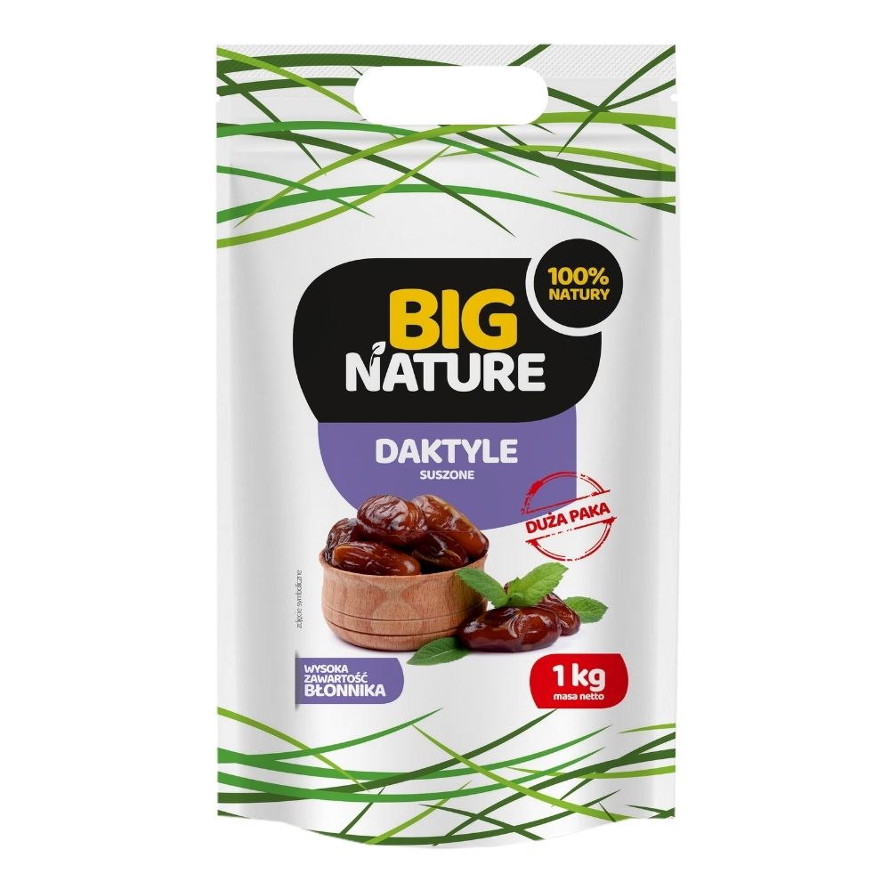 Big Nature Daktyle suszone 1kg