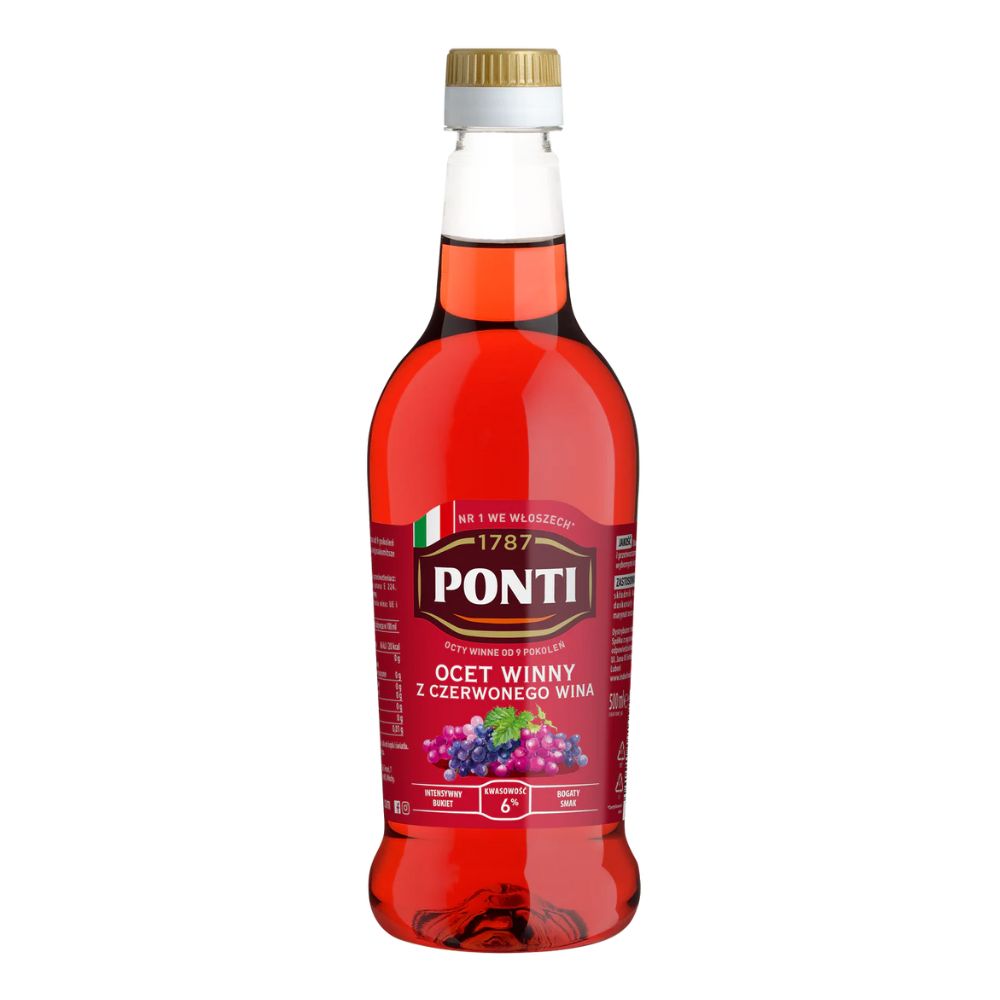 Ponti Ocet winny czerwony 500 ml
