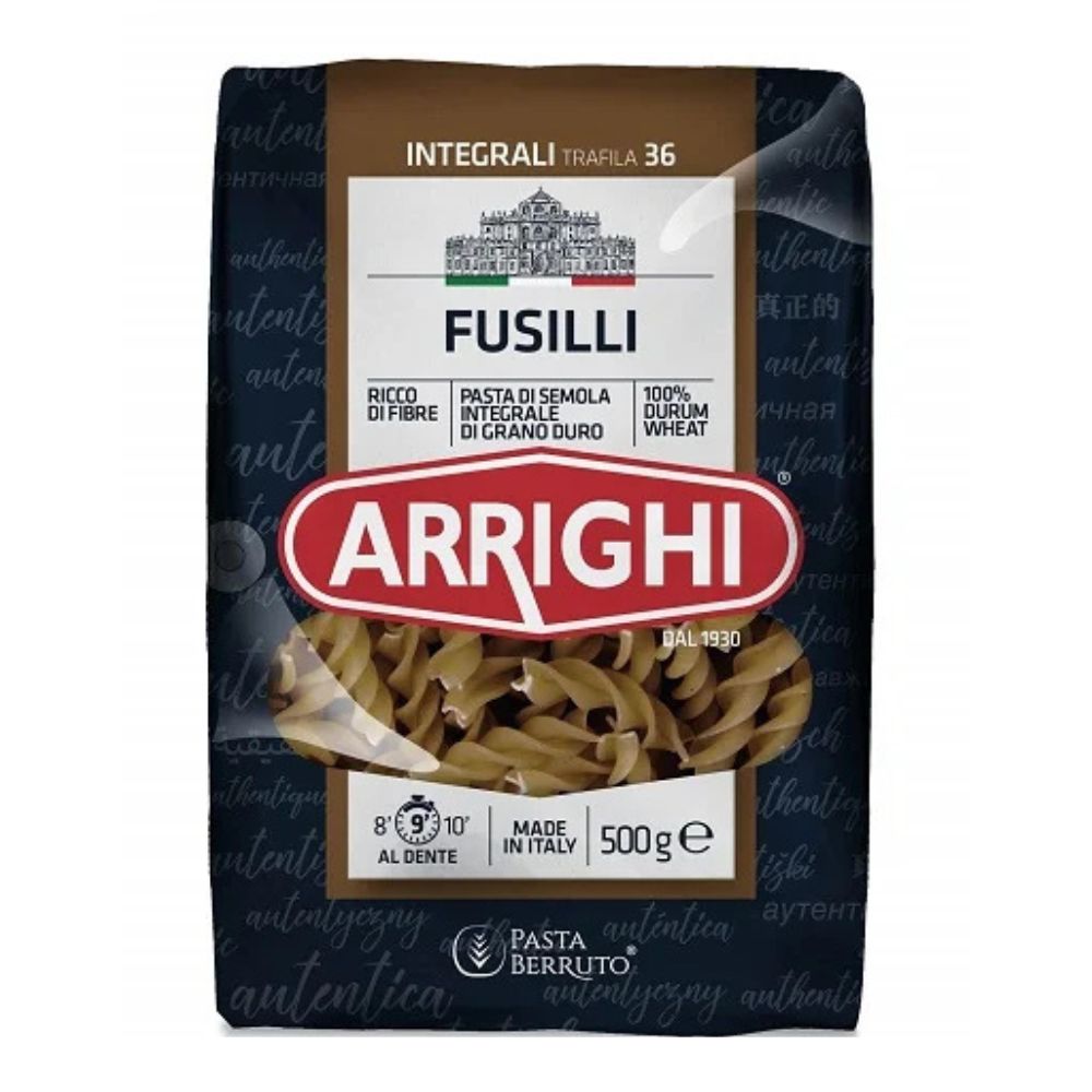 Arrighi Makaron pełnoziarnisty Świderki 500 g