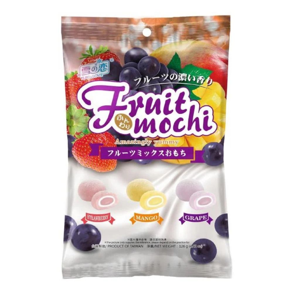 Yuki&Love Mochi Fruit 126g