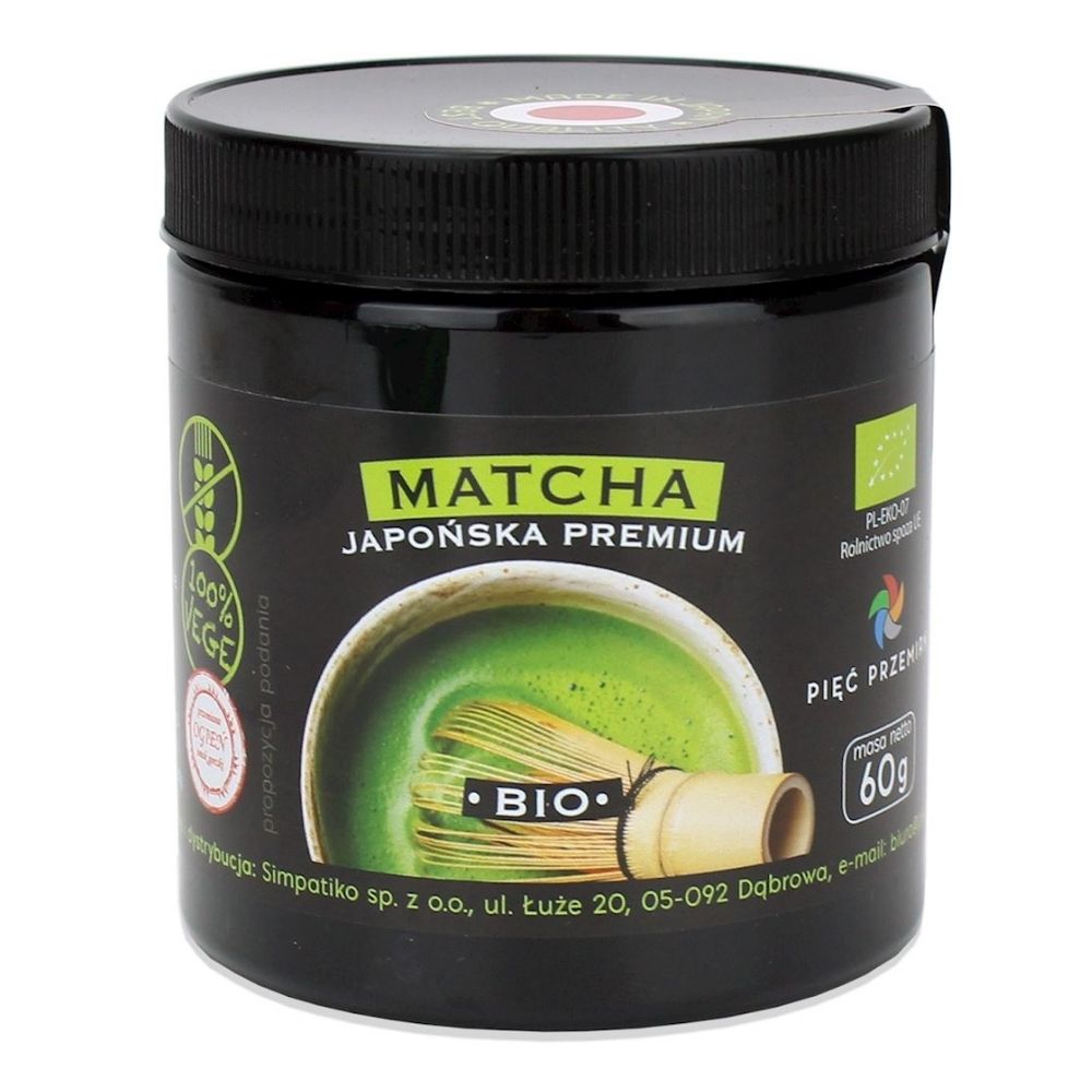 Pięć Przemian Herbata matcha zielona japońska b/g 60 g