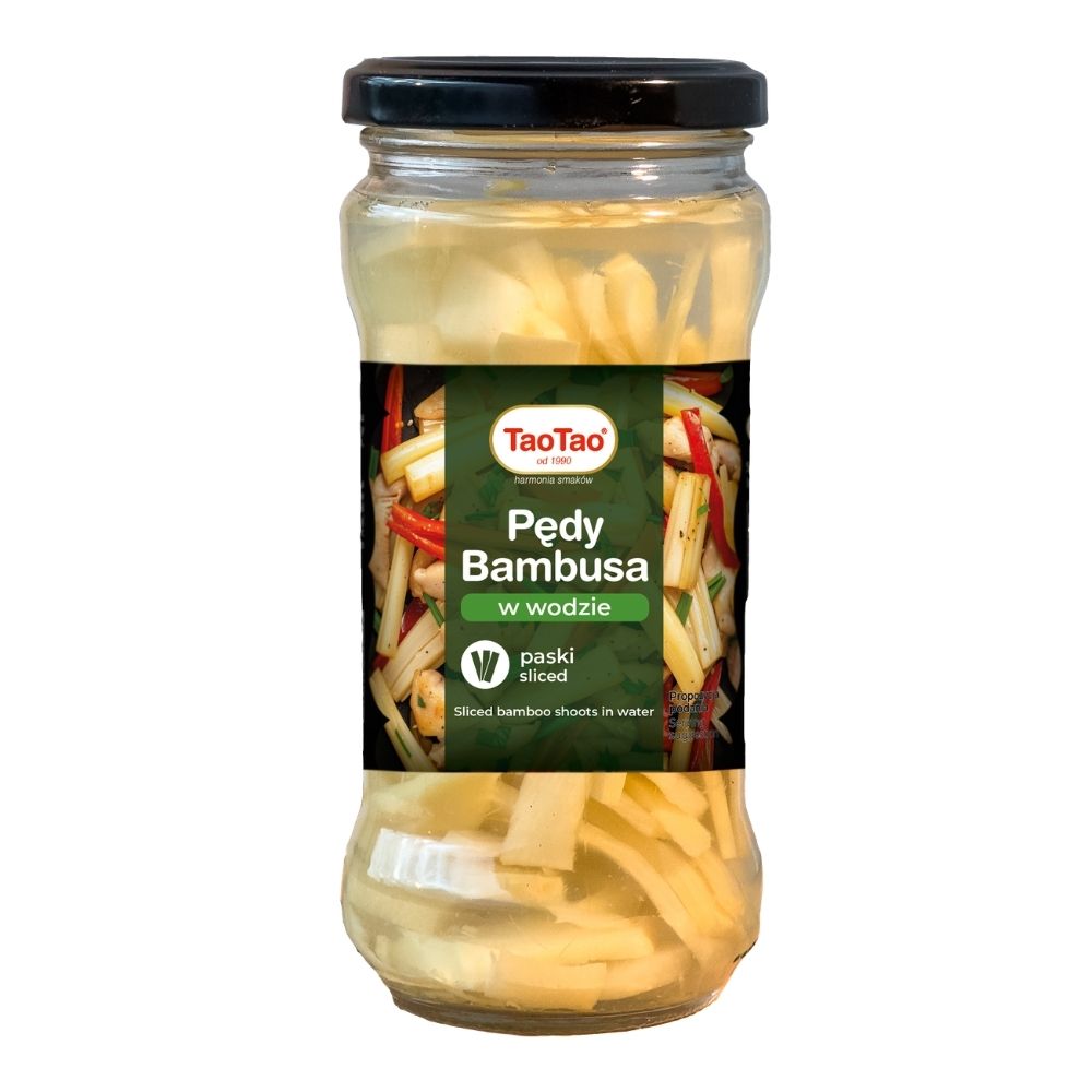 TaoTao W Pędy bambusa w wodzie (paski) 330g