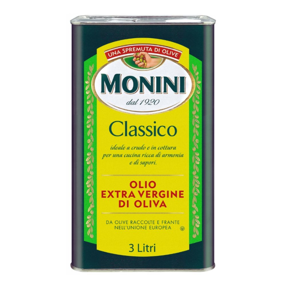 Monini X Classico Oliwa z oliwek Extra Vergine 3 l puszka