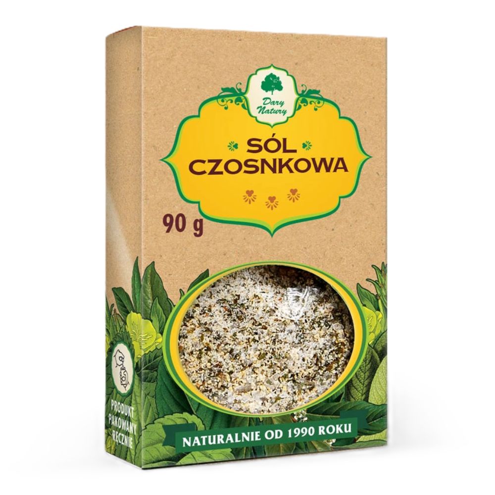 Dary Natury Sól czosnkowa 90 g