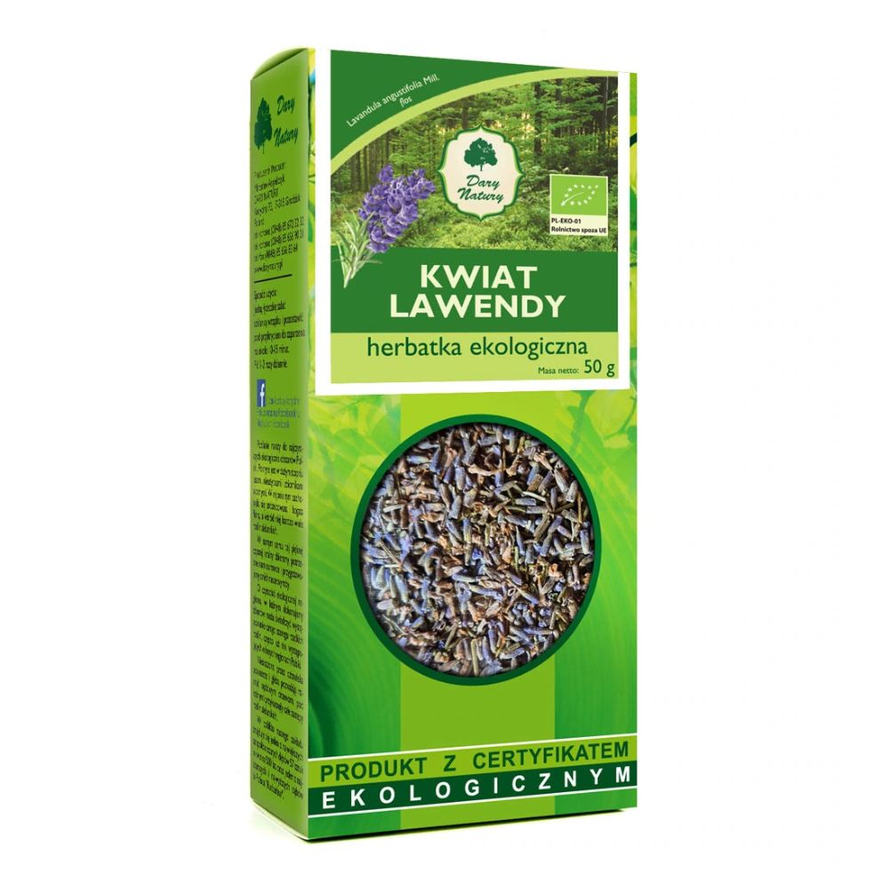 Dary Natury Kwiat lawendy eko 50 g