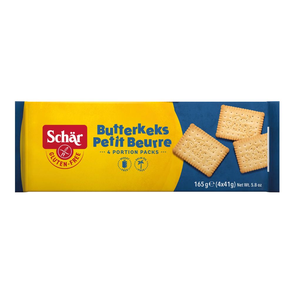 Schar  Herbatniki klasyczne Petit beurre bezglutenowe 164 g