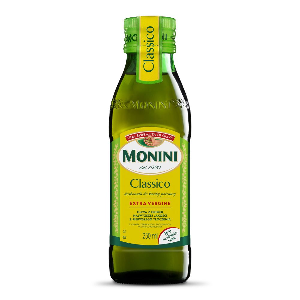 Monini Classico Oliwa z oliwek najwyższej jakości z pierwszego tłoczenia 250 ml