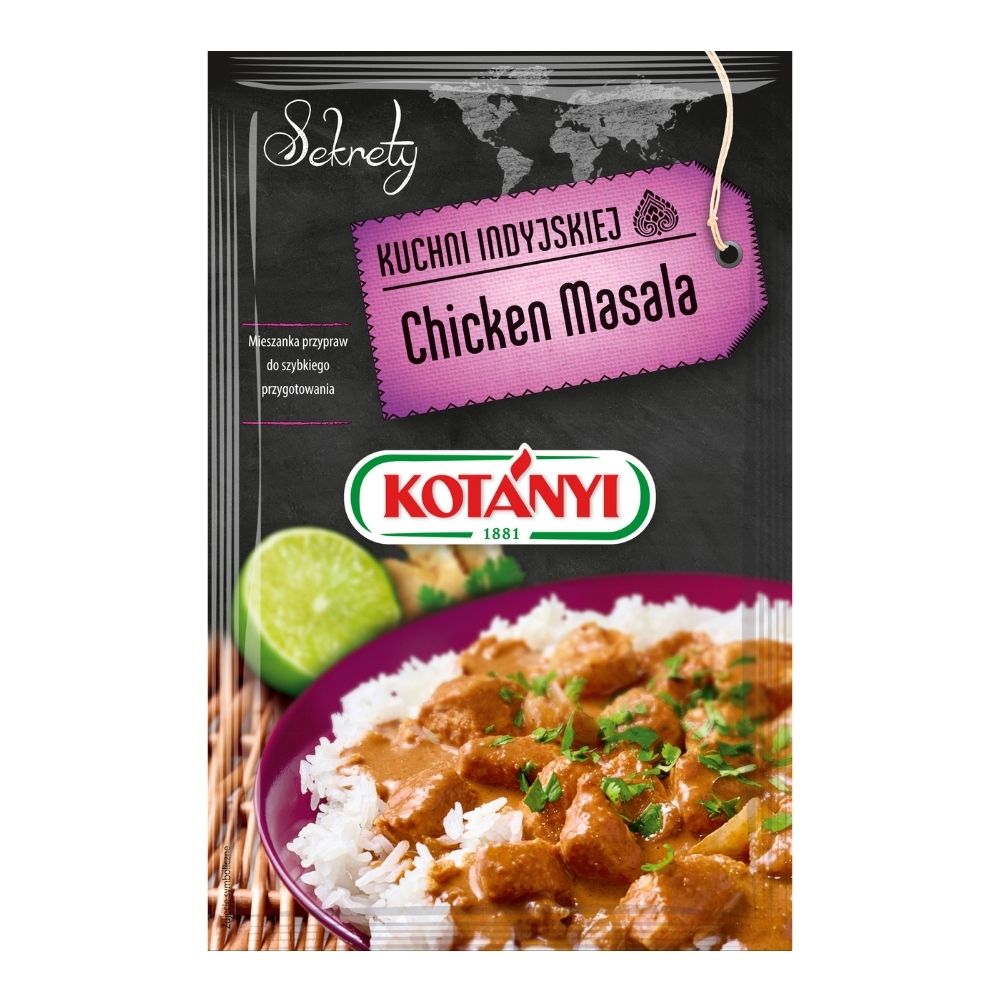 Kotanyi Sekrety Kuchni Indyjskiej Chicken Masala mieszanka przypraw 20 g