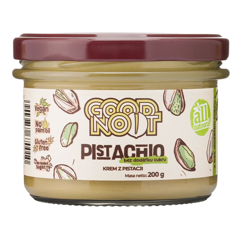 Good Noot Krem z pistacji bez dod. cukru 200g
