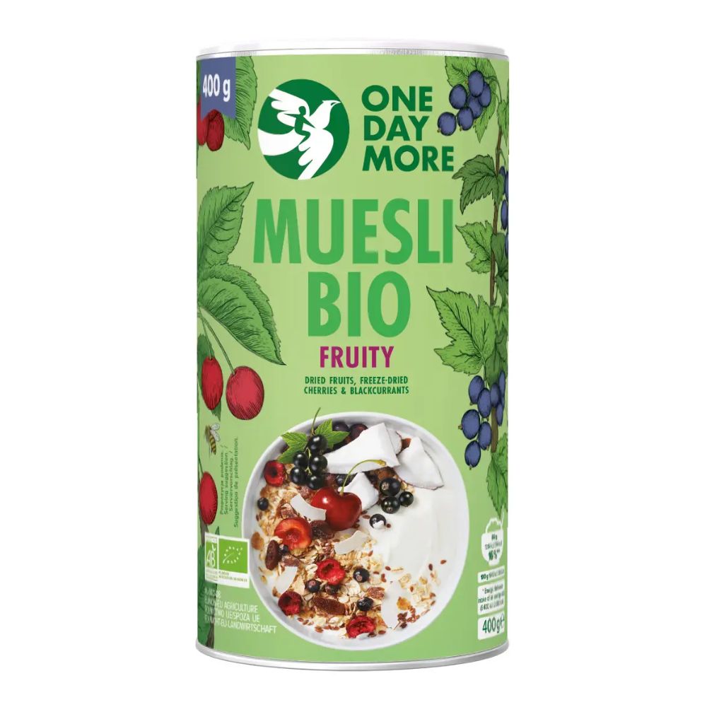 OneDayMore Musli Owocowe 400g bio
