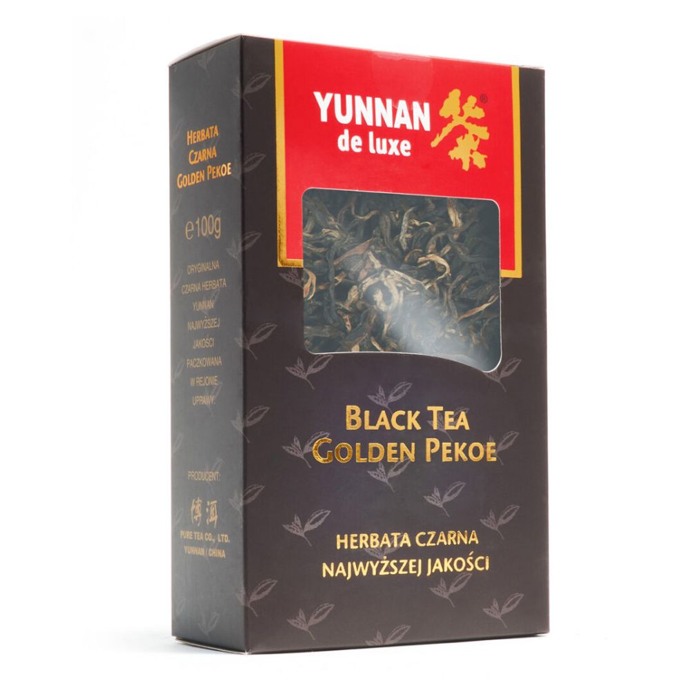 Yunnan De Luxe Herbata czarna liściasta Golden Pekoe 100 g