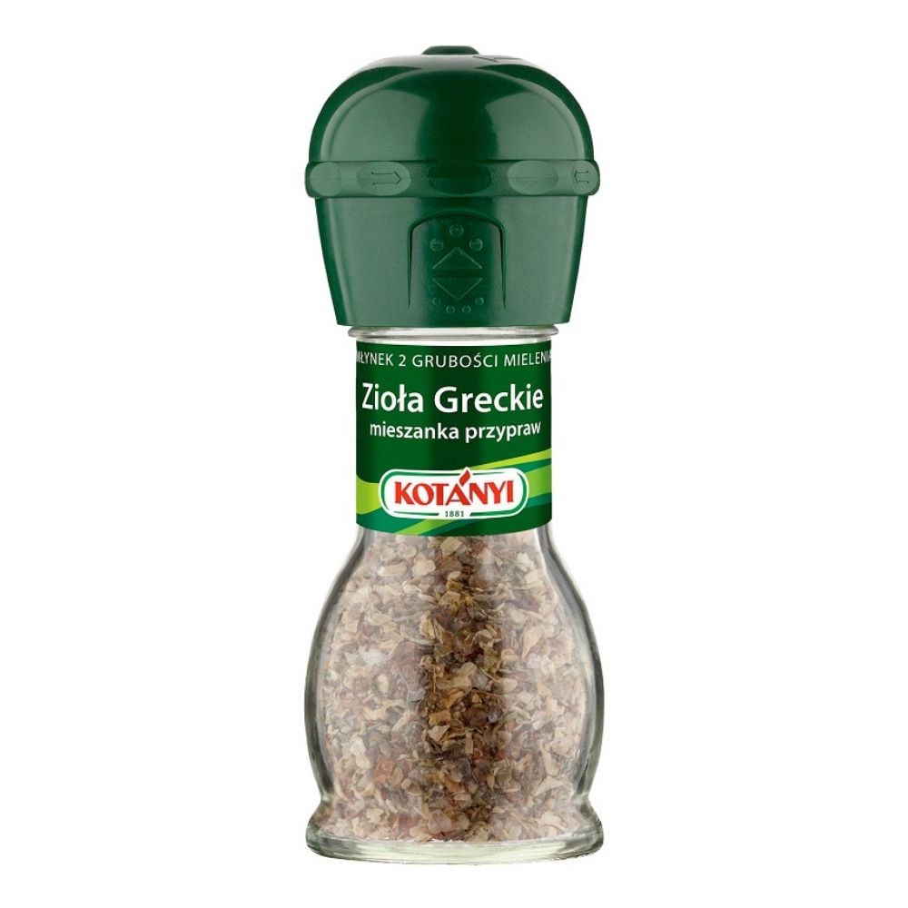 Kotányi Młynek Zioła greckie Mieszanka przypraw 40 g