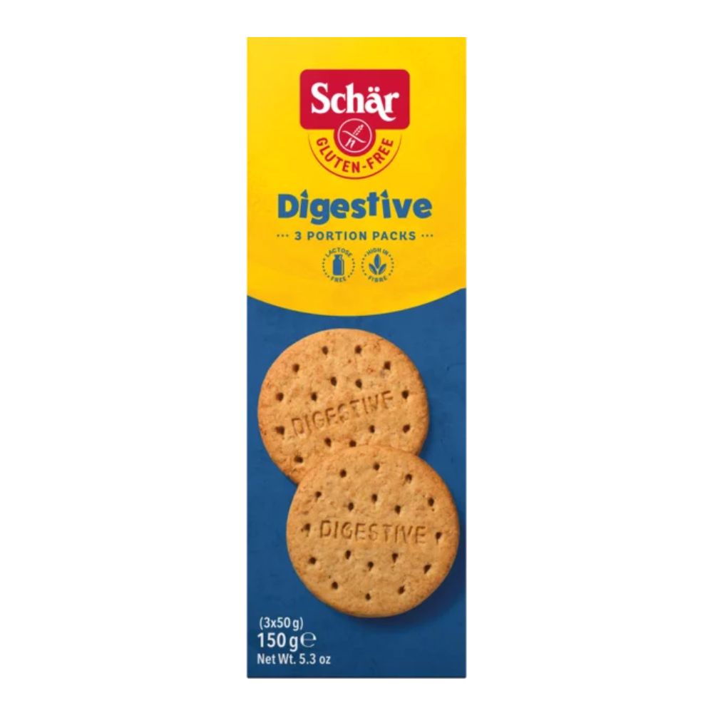 Schar Herbatniki Digestive bezglutenowe 150 g