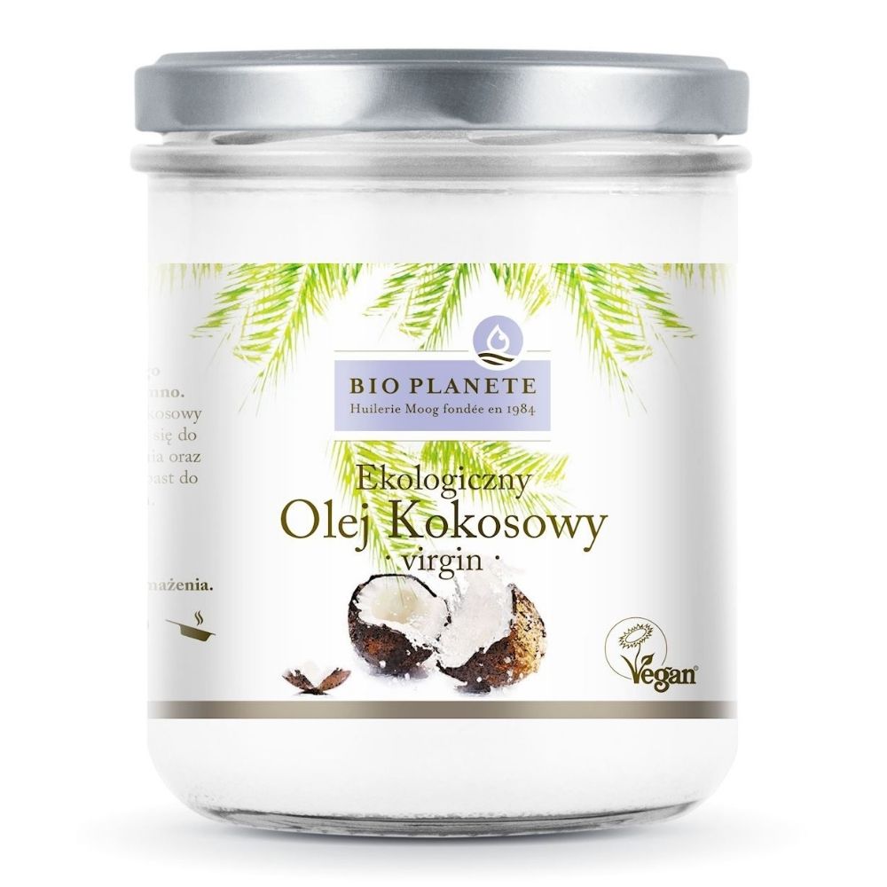 Bio Planet Olej kokosowy nierafinowany virgin eko 400 ml