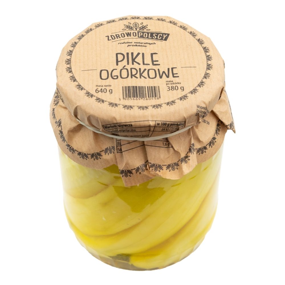 Zdrowopolscy Pikle ogórkowe 640g