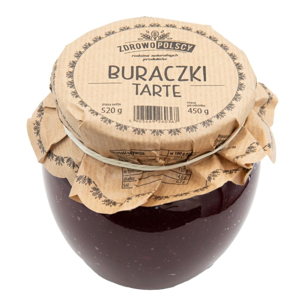 Zdrowopolscy Buraczki tarte 520g