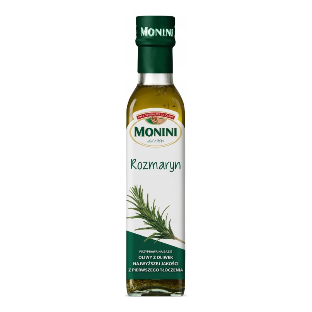 Monini Przyprawa na bazie oliwy z oliwek z pierwszego tł. rozmaryn 250ml